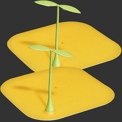 Halyuhn Silicone Floor Drain Cover, 2 Pieces Square Bathroom Tub Stopper Drain Mat, Shower Drain Cover for Bathroom, Kitchen and Laundry, Drain Covers to Keep Bugs Out, Yellow