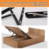 Hydraulic Gas Spring Bed Storage Lift Kit for Storage Cabinet, 2Pcs Sofa Lift Mechanisms, Bed Lift Mechanism, Bed Storage Lift Kit, Living Bed Lift Mechanism, 61cm/75cm/90cm/110cm/120cm/150 cm(Black)( view 3