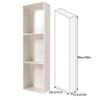 MHJKHG Stainless Steel Shower Niche, Embedded Bathroom Storage, Decoration Toilet Paper Holders, Storage Cabinets with Guardrail for Living KitchenGray a 28X90X12cm view 3