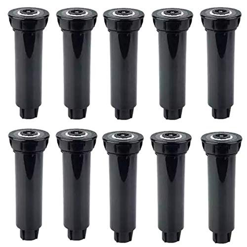 10Pcs -Up Sprinkler Lawn Tool - for Garden Supplies 360 Degree Irrigation Equipment Gear Sprinkler Black