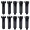 10Pcs -Up Sprinkler Lawn Tool - for Garden Supplies 360 Degree Irrigation Equipment Gear Sprinkler Black view 1