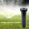 10Pcs -Up Sprinkler Lawn Tool - for Garden Supplies 360 Degree Irrigation Equipment Gear Sprinkler Black view 3