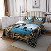 Feelyou Mallard Duck Bedspread Twin Size Lake Lodge Cabin Rustic Coverlet Set for Kids Boys Girls Wildlife Quilted Coverlet Microfiber view 3