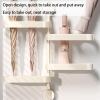 Foldable Umbrella Stand - No Drill Wall Mounted Holder, Compact Space Saving Organiser for Hallway, Porch & Front Door, Cute Coloured Drip Tray for Wet Brollies view 2
