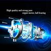 GAZOGJ Industrial Wall-Mounted Fan, Adjustable Tilt, Large Air Volume Horns Commercial Metal Fan For Workshop Warehouse Factory view 2