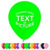 100 Pcs Custom Balloons with Personalized Logo,Text (12 inch Round Latex Balloons) view 3