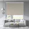 Boolegon Blackout Roller Shades for Indoor Windows, Cordless Pull Down Roller Blinds, Jacquard Fabric Thermal Insulated, Window Shades Blinds for Home Office, Easy to Install, Beige,85" W x 72" H view 3