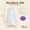 Reusable Plastic Piping Tips, Nozzles Standard Size Star Tip #32 (20pcs) view 2