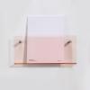 TBLOTYD Acrylic Brochure Holder 80cm Wide Clear Transparent Floating Bookshelf for Magazine Literature Newspaper Display Pink Color Display Stand,Pink-W 40cm/15.7in view 1