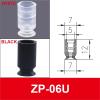 1PCS ZP-02/03/04/05 Single Layer Round White Silicone Black NBR Mini Manipulator Vacuum Suction Cup(ZP-06U,QRB1) view 2
