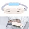 Aramox 5000mAh Lightweight Wearable Waist Fan Strong Wind USB Rechargeable Portable Cooling Fan for Outdoor Work Sports (White) view 4