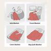 Cooling Blanket for Hot Sleepers, Summer Lightweight Cool Throw Thin Blankets,Comfortable Seepers Cooling Blanket (Pink,60 * 80inchs) view 4