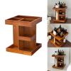 MHADBKH Multipurpose Sturdy Wood Makeup Organizers with Drawers Cosmetic Storage Box for Lipsticks Jewelry and Skincare view 2