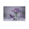 Still Life Tulips Canvas Wall Art - Vibrant Yellow & Red Floral Oil Painting Reproduction - Kitchen Decor Unframe-style-7 12x18inch(30x45cm) view 1