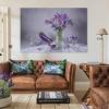 Still Life Tulips Canvas Wall Art - Vibrant Yellow & Red Floral Oil Painting Reproduction - Kitchen Decor Unframe-style-7 12x18inch(30x45cm) view 3