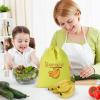 Lettuce Keeper - Produce Storage, Vegetable Saver | Reusable Fresh Produce Bag, Drawstring Pouch for Longer Shelf Life with Home Kitchen Use, Apartment Meal Prep, Grocery Shopping Setup view 3