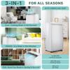 EcoExplorer Portable Air Conditioner 14,000 BTU,Cools 750 Sq.Ft, 3 Modes (Cool/Fan/Dehumidify), 24-Hour Timer, Remote, Easy-Install Window Kit for Indoor Use view 4