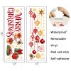 Mfault Merry Christmas Balls Wall Decals Stickers, Xmas Gifts Gold view 2