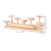 Beaupretty Small Wooden Display Stand, Multi Tier Perfume Organizer Rack view 2