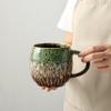 20oz Large Coffee Mug - Unique Handcrafted Look Ceramic Cup, Large Tea Mug, Microwave & Dishwasher Safe (green) view 1