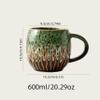 20oz Large Coffee Mug - Unique Handcrafted Look Ceramic Cup, Large Tea Mug, Microwave & Dishwasher Safe (green) view 2