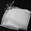 5 Pcs Nylon Straining Bag,Brew Strainer Bags for Juicing 6 x 7.8 inch Reusable Wine Straining Bag for Homebrewing,Nylon Mesh Durable Fine Mesh Strainer Bag for Home Brewing Hops Grains Fruit Wine Beer view 1