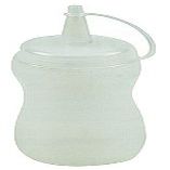12575 8 oz. Squeeze Dispenser Bottle, Clear