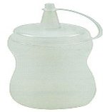 12575 8 oz. Squeeze Dispenser Bottle, Clear