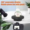 6.3 inch / 4.4LBS Load, 360 Degree Electronic Turntable Display Stand for Photography Products (16CM White) view 2