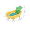Healifty 1Pc Cute Cartoon Dinosaur Soap Dish Plastic Bathtub Shape Soap Case with Drainage Design for Bathroom Decor Keeps Soap Dry and Clean Fun Animal Design for Washbasin view 2