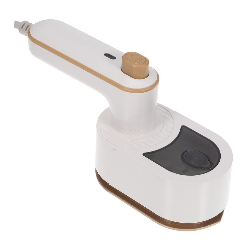 Garneck Portable Rotating Handle Clothes Steamer Handheld Dry Wet Use Iron for Travel Versatile Care Lightweight Design US Plug Second Generation Off