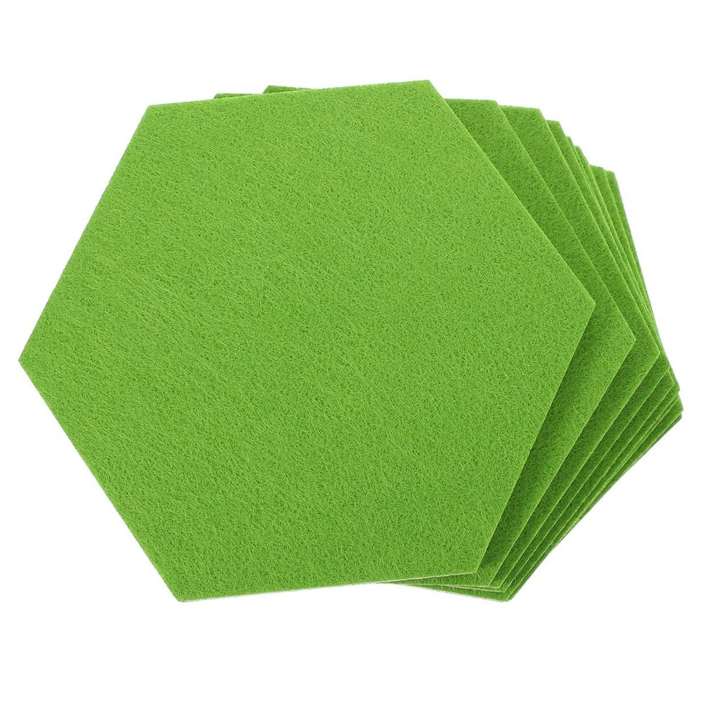 OSALADI 24Pcs Sound Dampening Felt Boards Wall Decor for Home Office School Bulletin Board Tiles Creative Memo Notice Boards