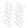 ERINGOGO 12Pcs Bed Fasteners Clips Transparent Non Slip Grippers for Bedding and Reusable Holders for Mattress and Duvet Covers for Secure Bed and Sofa view 1