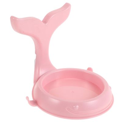 ABOOFAN Whale Tail Bathroom Shower Shelf Wall Mounted Soap Dispenser Holder for Shampoo and Lotion Easy No Drill Installation Fun Cartoon Design for Adults