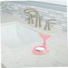 ABOOFAN Whale Tail Bathroom Shower Shelf Wall Mounted Soap Dispenser Holder for Shampoo and Lotion Easy No Drill Installation Fun Cartoon Design for Adults view 4