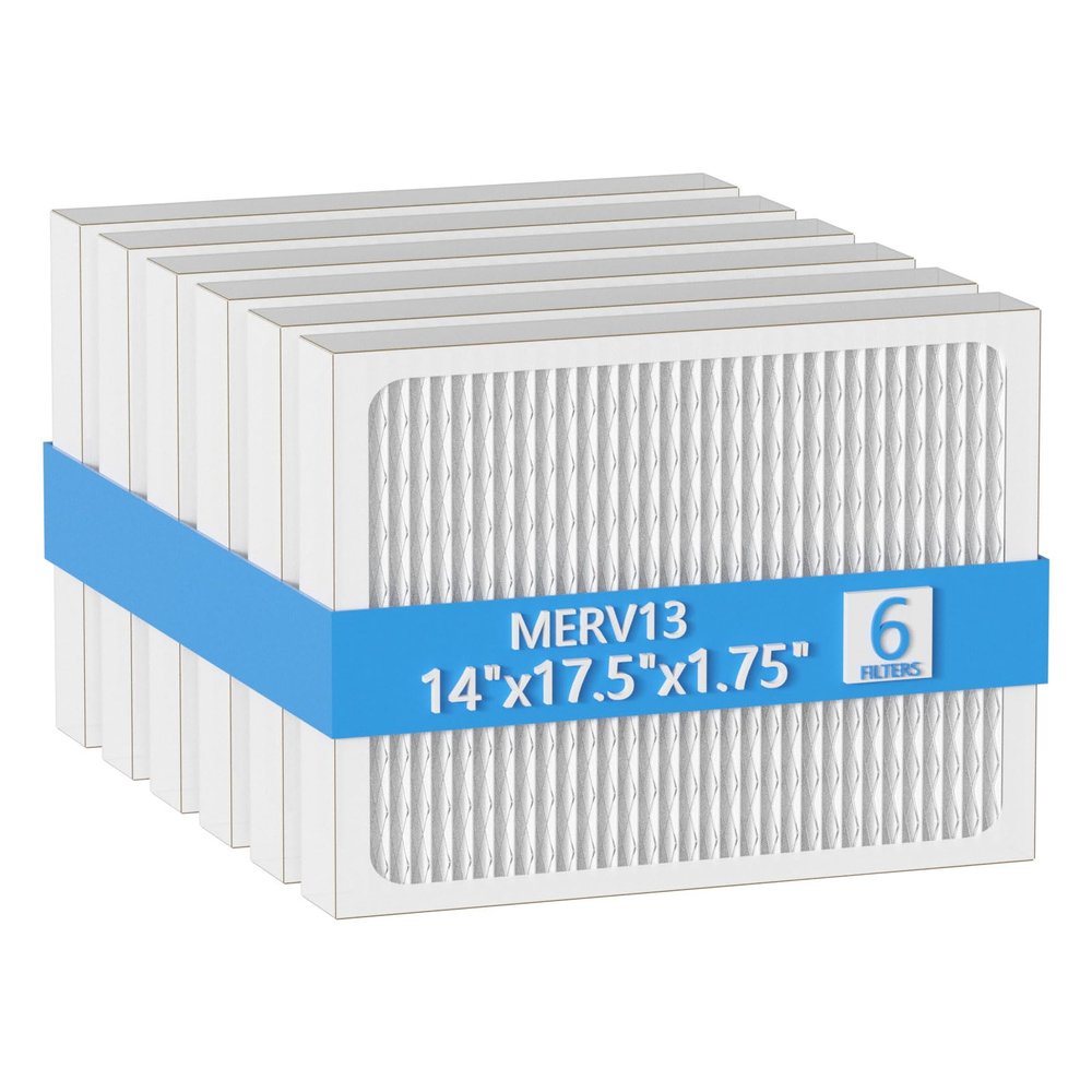 14 x 17.5 x1.75 MERV 13 Replacement Dehumidifier Filter Compatible with Santa Fe Advance90, Advance100, Advance120, Honeywell DR90 & DR120 dehumidifier Models, 6 Pack