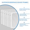 14 x 17.5 x1.75 MERV 13 Replacement Dehumidifier Filter Compatible with Santa Fe Advance90, Advance100, Advance120, Honeywell DR90 & DR120 dehumidifier Models, 6 Pack view 2