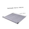 LIFKOME Breathable Foldable Polyester Sleeping Mat Multi Function Dormitory Sleeping Pad for Indoor Outdoor Use Comfortable Travel Sleeping Cushion Grey Design view 2