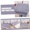 LIFKOME Breathable Foldable Polyester Sleeping Mat Multi Function Dormitory Sleeping Pad for Indoor Outdoor Use Comfortable Travel Sleeping Cushion Grey Design view 3