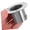 KALLORY 4Pcs Heavy Duty Stainless Steel Closet Rod Holders Flange Sockets for Towel and Clothline Pole Easy to Install with Fine Workmanship Suitable for Wardrobe and Shower Curtains view 4