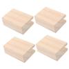 NUOBESTY 4Pcs Wooden Furniture Risers for Bed Desk Sofa Legs Heavy Duty Risers to Increase Height Create Storage Space Easy Installation for Bedroom Living Room Office view 1
