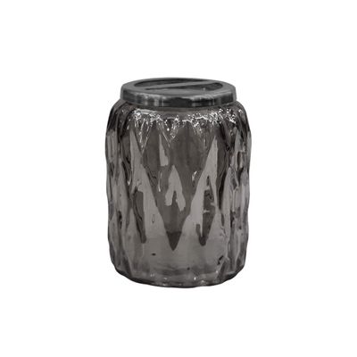 nu steel Glacier Toothbrush Holder Compact Multi-Slot Holder for Toothbrushes, Razors & Makeup Accessories Stylish,Durable & Easy to Clean- Smoke