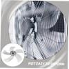 DIYEAH Replacement Plastic Fan Blade for Household Table Fans Blade Design and Easy to Install Compatible with Standing Pedestal Fans Smooth Edges for view 3