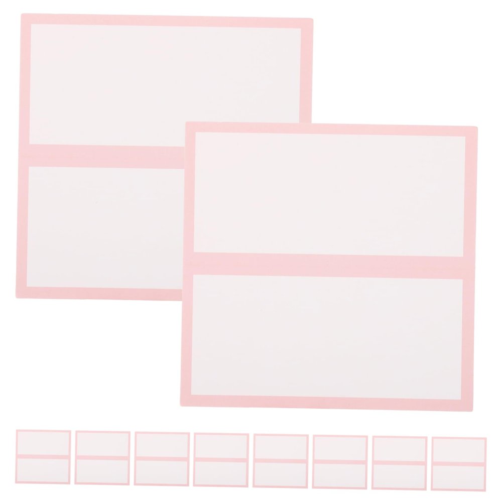 50 Pcs Paper Table Tent Wedding Place Cards for Seating