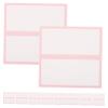 50 Pcs Paper Table Tent Wedding Place Cards for Seating view 1