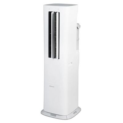 Hisense 8000 BTU 350 Sq. Ft. with Inverter Compressor, Dual Hose Portable Tower Air Conditioner HIAP0825TWD, up to 350 Sq Ft., WiFi app control for Alexa/Google, Oscillating - HIAP0825TWD (Renewed)