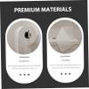 KALLORY Wall Mounted Paper Towel Holder Paper Towel Rack Over The Door Toilet Tissue Dispenser for Bathroom and Kitchen Durable and Easy to Install Stylish Design view 2