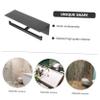 KALLORY Wall Mounted Paper Towel Holder Paper Towel Rack Over The Door Toilet Tissue Dispenser for Bathroom and Kitchen Durable and Easy to Install Stylish Design view 3