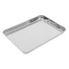 Unomor Multipurpose Stainless Steel Steaming Plate Flat Bottom Tray for Bbq Home Cooking and Steamed Dishes Easy to Clean Safe for Ovens and Outdoor Use view 1