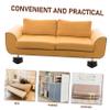 Lurrose 4pcs Furniture Risers Rubber Bed Lift Blocks for Dressers view 4